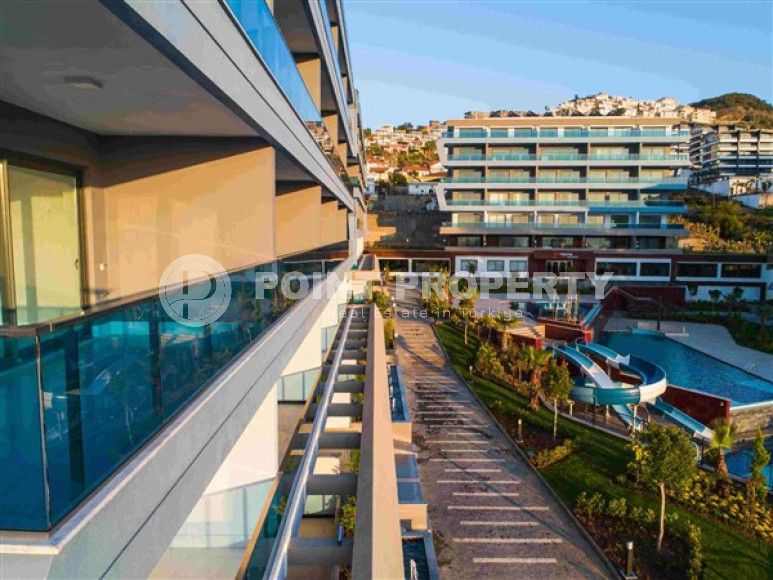 Элегантный видовой меблированный садовый дуплекс 3+1, 320м², в элитном комплексе Каргыджака-id-1587-фото-38