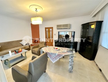 Furnished apartment 2+1 550 meters from the sea, in the center of the popular Mediterranean resort - Alanya-id-7618-photo-1