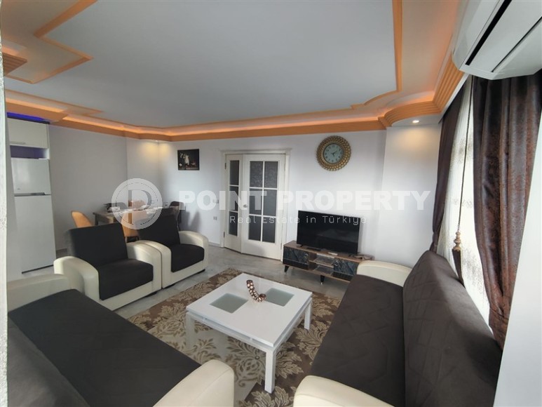 Comfortable furnished apartment 150 meters from the sea, in the center of the modern area of Alanya - Mahmutlar-id-7621-photo-2