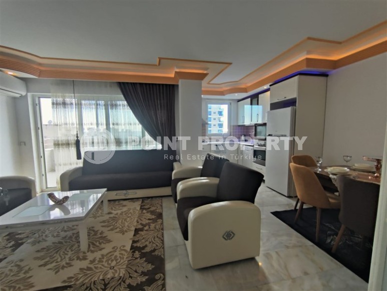 Comfortable furnished apartment 150 meters from the sea, in the center of the modern area of Alanya - Mahmutlar-id-7621-photo-3