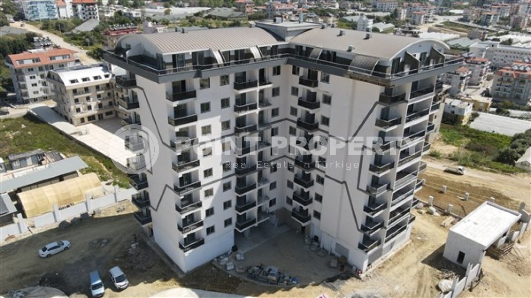 Компактная квартира на 5-м этаже в жилом комплексе на завершающем этапе строительства, в спокойном районе Аланьи - Паяллар-id-7625-фото-13