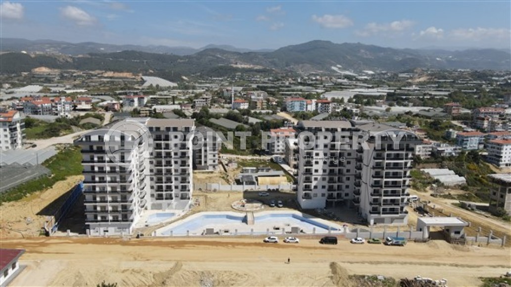 Компактная квартира на 5-м этаже в жилом комплексе на завершающем этапе строительства, в спокойном районе Аланьи - Паяллар-id-7625-фото-16