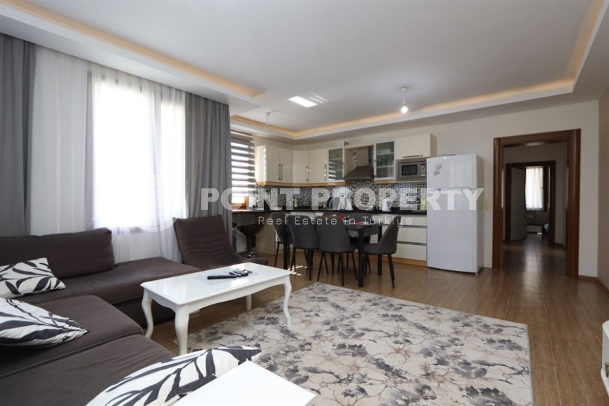 Комфортабельная, готовая к проживанию квартира 2+1 в 850 метрах от моря, в европейском районе Аланьи - Нижняя Оба-id-7626-фото-2