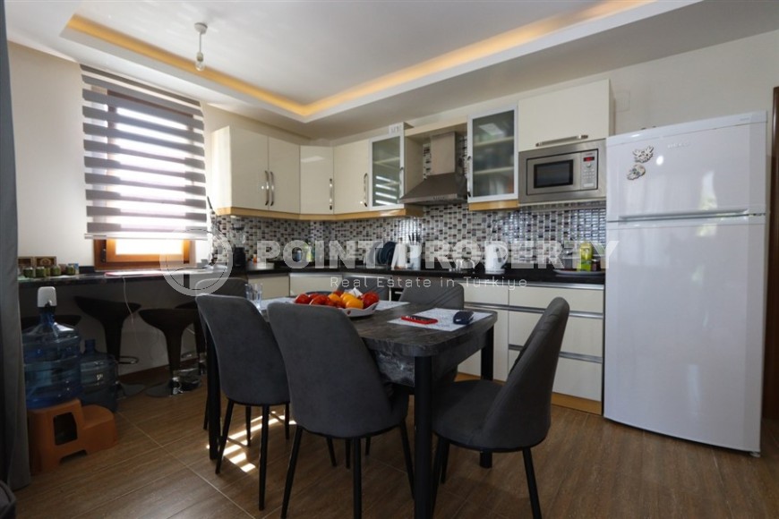 Комфортабельная, готовая к проживанию квартира 2+1 в 850 метрах от моря, в европейском районе Аланьи - Нижняя Оба-id-7626-фото-3