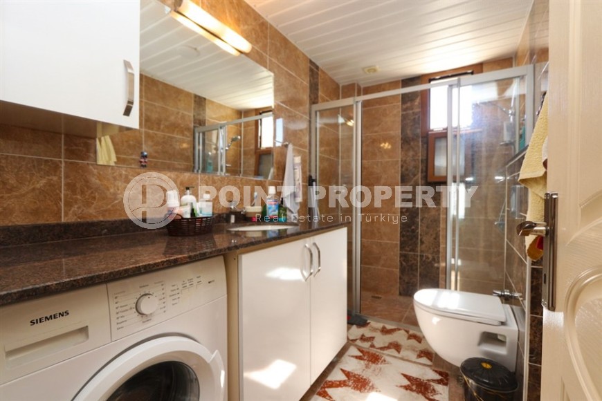 Комфортабельная, готовая к проживанию квартира 2+1 в 850 метрах от моря, в европейском районе Аланьи - Нижняя Оба-id-7626-фото-8