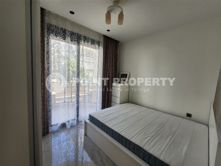 Новая готовая к проживанию квартира 1+1 в 250 метрах от моря, в  центре европейского района Аланьи - Оба-id-7628-фото-7