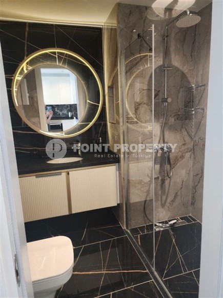 Новая готовая к проживанию квартира 1+1 в 250 метрах от моря, в  центре европейского района Аланьи - Оба-id-7628-фото-10