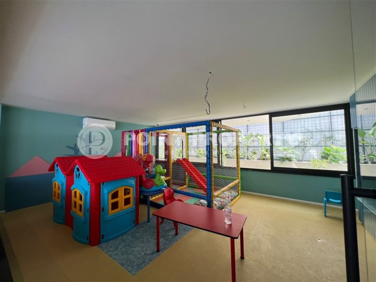 Новая готовая к проживанию квартира 1+1 в 250 метрах от моря, в  центре европейского района Аланьи - Оба-id-7628-фото-13