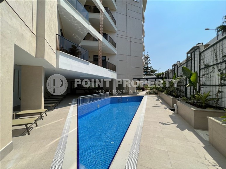 Новая готовая к проживанию квартира 1+1 в 250 метрах от моря, в  центре европейского района Аланьи - Оба-id-7628-фото-15