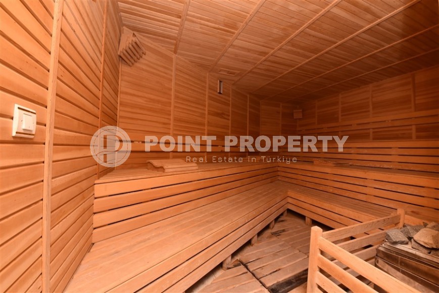 Панорамная квартира с роскошным видом на море и гору Кале, в центре спокойного района Аланьи - Тосмур-id-7631-фото-15