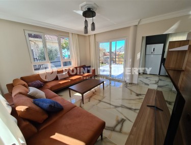 Готовая к проживанию двухэтажная вилла с панорамным видом на море, в престижном районе Аланьи - Бекташ-id-7634-фото-3