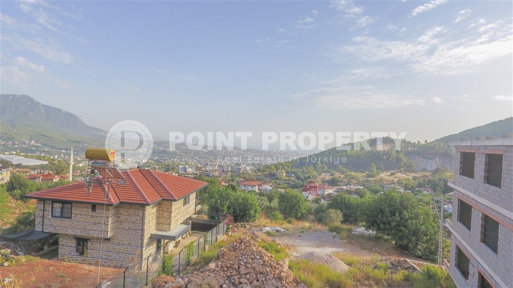 Plot of land for the construction of a villa or townhouse in a green, ecologically clean area of Alanya - Upper Oba-id-7635-photo-8