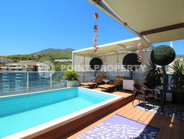 Luxury two-level apartment with three bedrooms, 300m², in Alanya area - Cikcilli-id-1589-photo-3