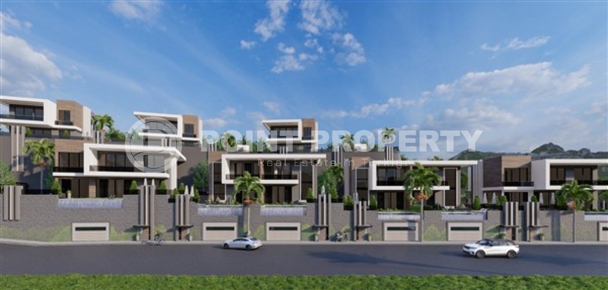 Просторная двухэтажная вилла  4+1с бассейном и садом, в элитном районе Аланьи - Тепе-id-7636-фото-21