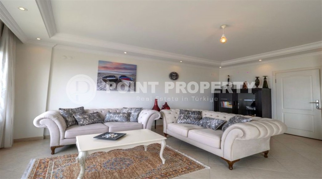 Furnished apartment overlooking the citrus garden and the sea, in a quiet area of Alanya - Cikcilli-id-7637-photo-2