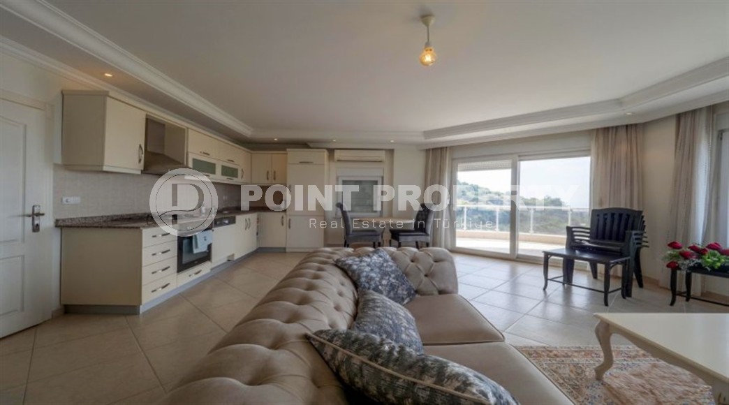 Furnished apartment overlooking the citrus garden and the sea, in a quiet area of Alanya - Cikcilli-id-7637-photo-4