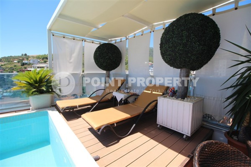 Luxury two-level apartment with three bedrooms, 300m², in Alanya area - Cikcilli-id-1589-photo-5