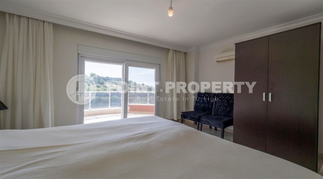 Furnished apartment overlooking the citrus garden and the sea, in a quiet area of Alanya - Cikcilli-id-7637-photo-8