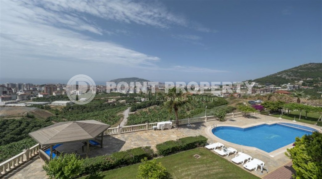 Furnished apartment overlooking the citrus garden and the sea, in a quiet area of Alanya - Cikcilli-id-7637-photo-14