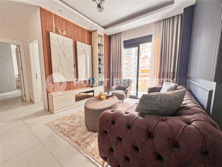 Compact apartment 3+1, total area 80 m2, 500 meters from the sea, in the center of Mahmutlar-id-7639-photo-2