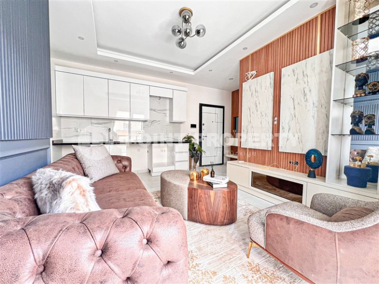 Compact apartment 3+1, total area 80 m2, 500 meters from the sea, in the center of Mahmutlar-id-7639-photo-3