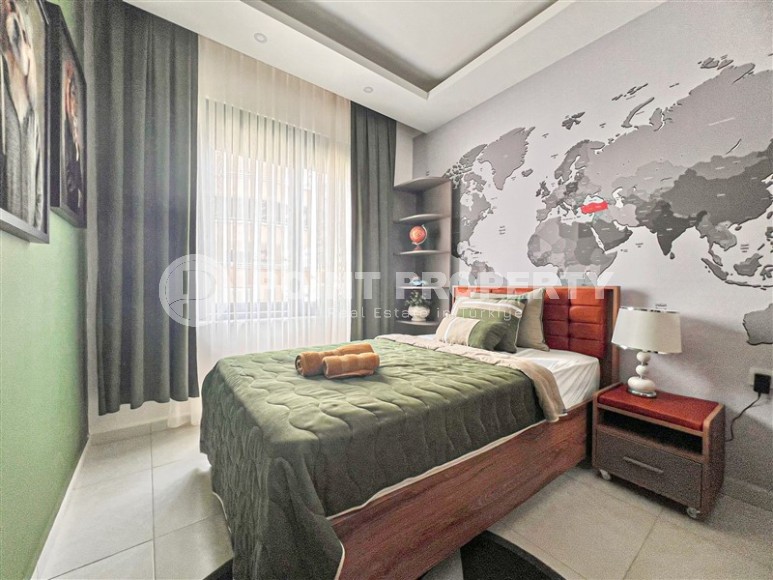 Compact apartment 3+1, total area 80 m2, 500 meters from the sea, in the center of Mahmutlar-id-7639-photo-11