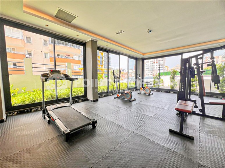 Compact apartment 3+1, total area 80 m2, 500 meters from the sea, in the center of Mahmutlar-id-7639-photo-17