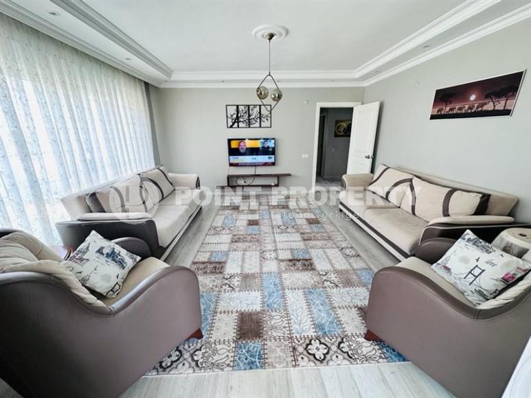 Cozy bright apartment 800 meters from the sea, on the 3rd floor in a comfortable residential complex with a swimming pool and a garden-id-7641-photo-1