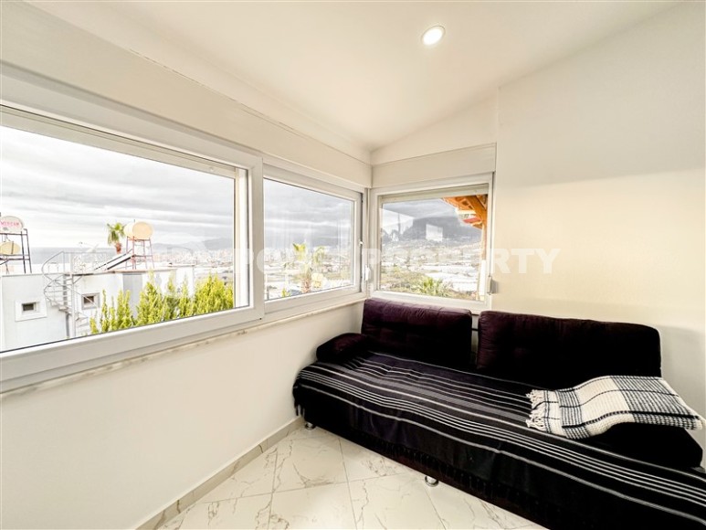 Комфортабельная вилла-близнец с собственным садовым участком, в престижном районе Аланьи - Каргыджак-id-7644-фото-12