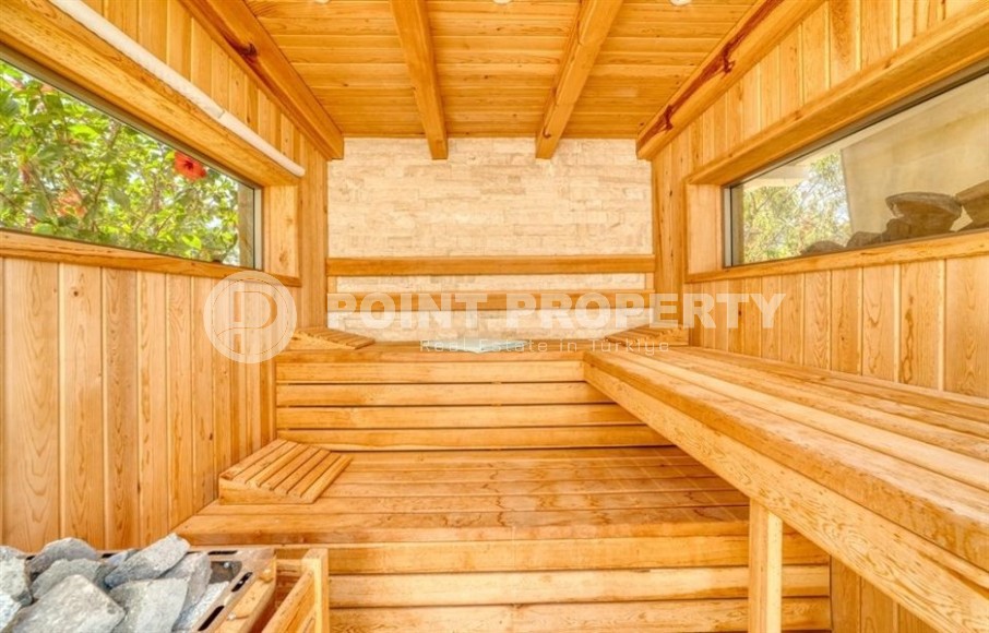 Comfortable villa with a swimming pool, a garden, a separate summer kitchen, a barbecue area and a sauna, a kilometer from the sea-id-7645-photo-25