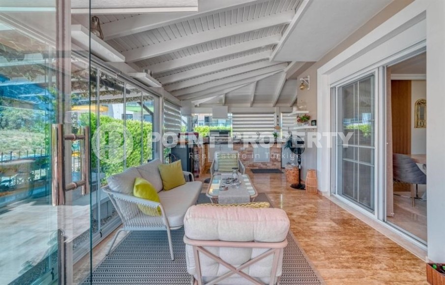 Comfortable villa with a swimming pool, a garden, a separate summer kitchen, a barbecue area and a sauna, a kilometer from the sea-id-7645-photo-28