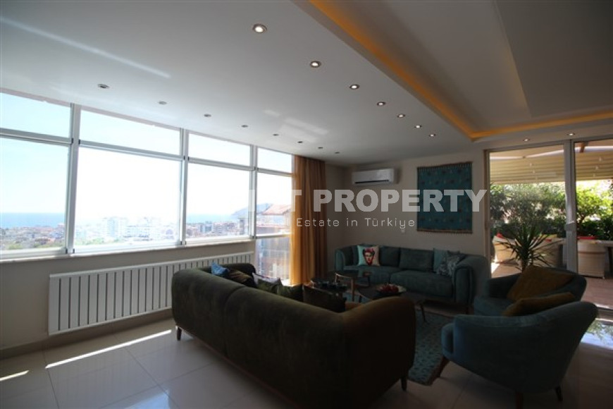 Luxury two-level apartment with three bedrooms, 300m², in Alanya area - Cikcilli-id-1589-photo-27