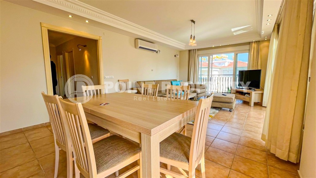 Комфортабельная квартира 2+1 с большим застекленным балконом, в 600 метрах от пляжа и набережной-id-7650-фото-3