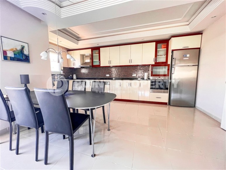 Готовая к проживанию квартира на 2-м этаже в жилом комплексе с богатой внутренней инфраструктурой, в 900 метрах от моря-id-7651-фото-4