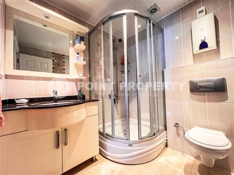 Готовая к проживанию квартира на 2-м этаже в жилом комплексе с богатой внутренней инфраструктурой, в 900 метрах от моря-id-7651-фото-9