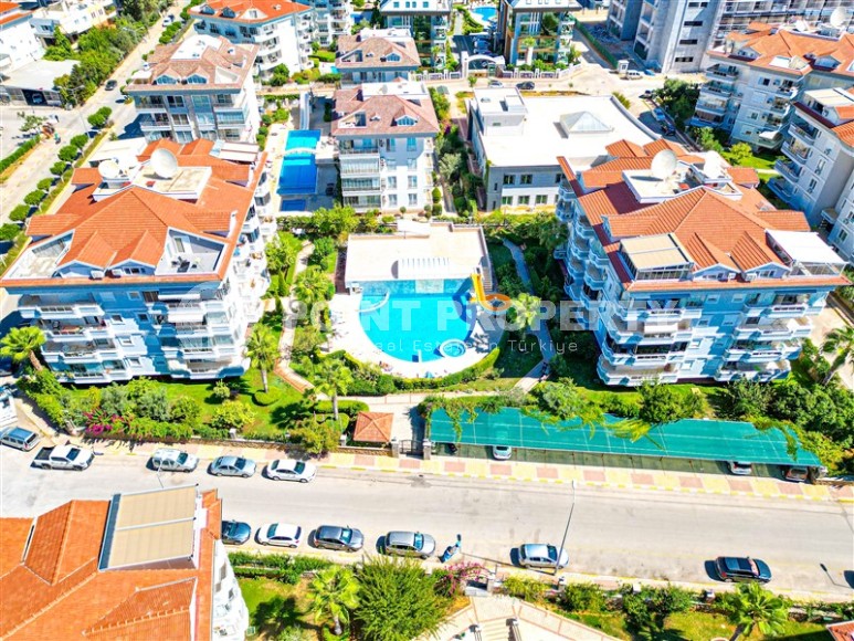 Готовая к проживанию квартира на 2-м этаже в жилом комплексе с богатой внутренней инфраструктурой, в 900 метрах от моря-id-7651-фото-18