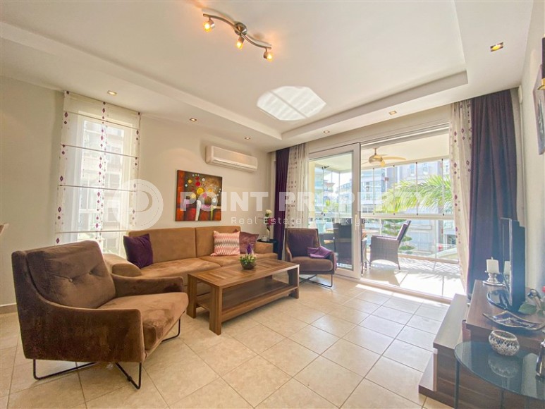 Современная квартира 2+1 с просторным застекленным балконом, на 1-м этаже в жилом комплексе 2009 года постройки-id-7653-фото-1