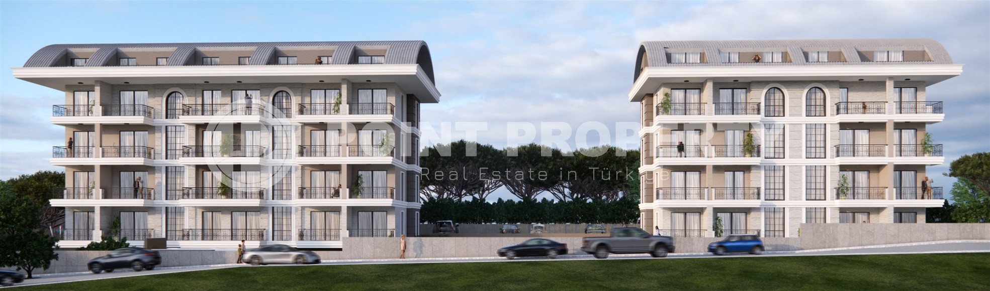Duplex apartment 2+1, with a total area of 100 m2, on the 4th floor with an attic in a residential complex at the final stage of construction-id-7655-photo-6