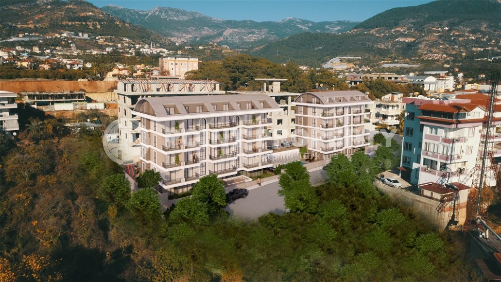 Duplex apartment 2+1, with a total area of 100 m2, on the 4th floor with an attic in a residential complex at the final stage of construction-id-7655-photo-8
