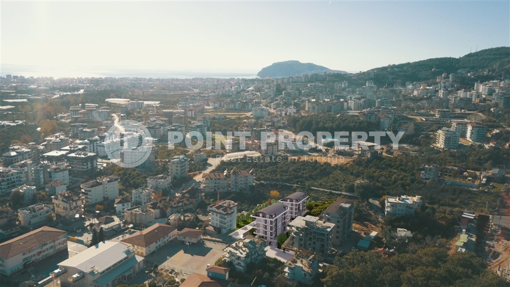 Двухуровневая квартира 2+1, общей площадью 100 м2, на 4-м этаже с мансардой в жилом комплексе на завершающем этапе строительства-id-7655-фото-10