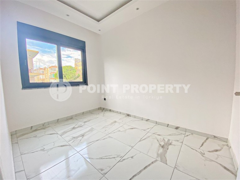 Квартира с чистовой отделкой на 2-м этаже в резиденции 2023 года постройки, в современном районе центральной части Аланьи - Гюллер Пынары-id-7658-фото-5