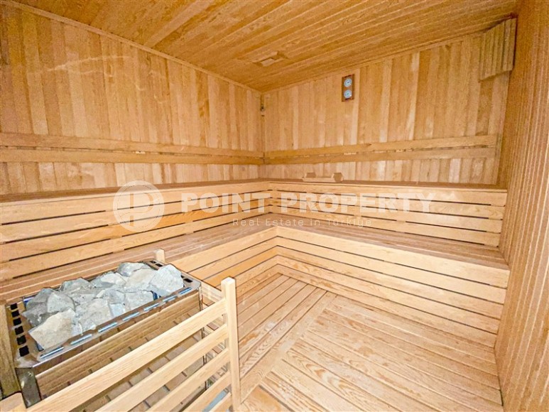 Квартира с чистовой отделкой на 2-м этаже в резиденции 2023 года постройки, в современном районе центральной части Аланьи - Гюллер Пынары-id-7658-фото-11