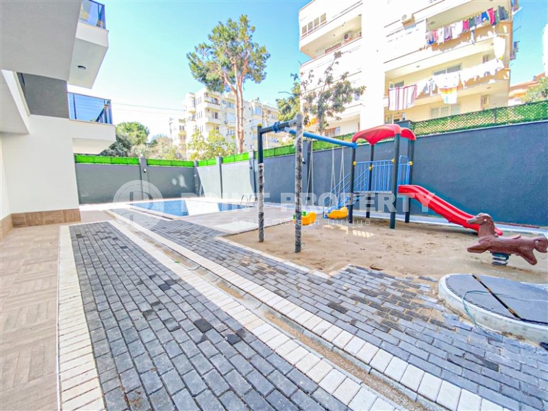 Квартира с чистовой отделкой на 2-м этаже в резиденции 2023 года постройки, в современном районе центральной части Аланьи - Гюллер Пынары-id-7658-фото-14