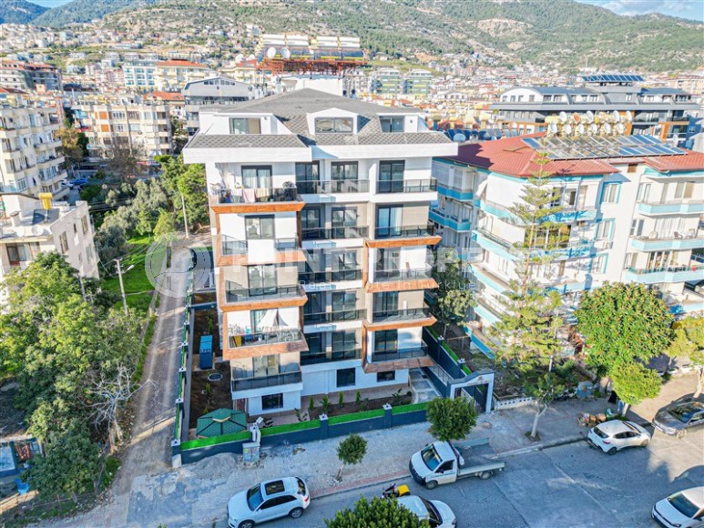 Квартира с чистовой отделкой на 2-м этаже в резиденции 2023 года постройки, в современном районе центральной части Аланьи - Гюллер Пынары-id-7658-фото-19