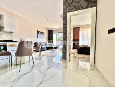 Современная квартира 1+1 в 1700 метрах от моря, в престижном районе Аланьи - Каргыджак-id-7663-фото-5