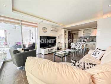 Spacious apartment with high-quality renovation and modern design, on the 1st floor in a residential complex with a swimming pool, fitness club and cinema-id-7666-photo-4