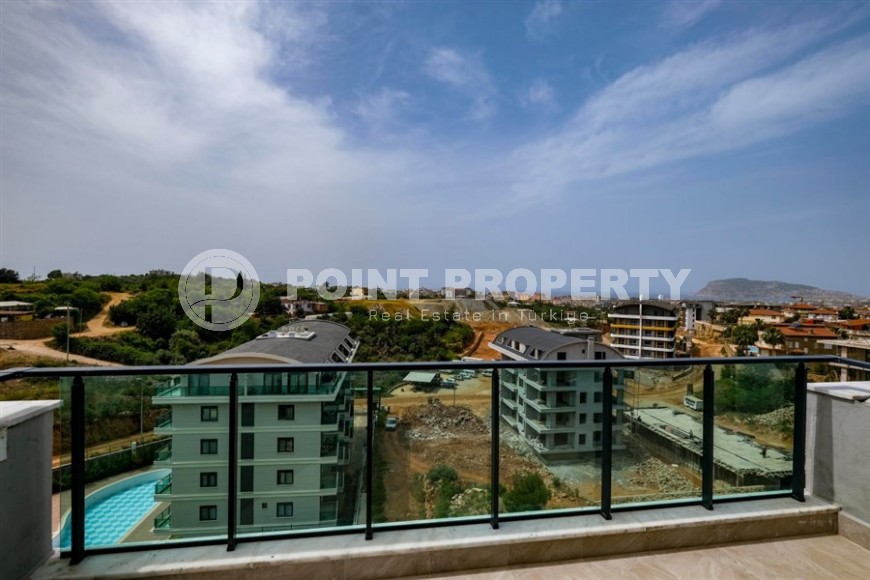 Panoramic two-level apartment 2+1 on the 5th floor with an attic, two kilometers from the sea-id-7674-photo-14