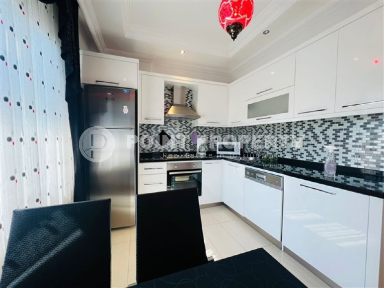 Готовый к проживанию, пентхаус 2+1, 135м², в комплексе с инфраструктурой в центре Алании, 200м от моря-id-1591-фото-21