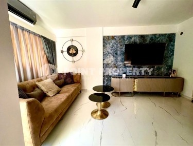 Стильная квартира с дизайнерским ремонтом в 100 метрах от знаменитого пляжа Клеопатры, в центре Аланьи-id-7679-фото-2