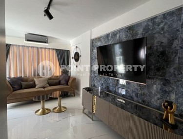 Стильная квартира с дизайнерским ремонтом в 100 метрах от знаменитого пляжа Клеопатры, в центре Аланьи-id-7679-фото-4